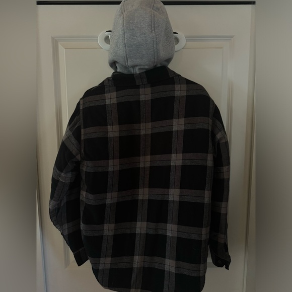 Dakota Flannel Hooded Shirt Men’s size small - Picture 3 of 7